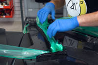 Internal vacuum bags