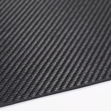 210g 2x2 Twill 3k Carbon Fibre Cloth Cured Laminate Sample