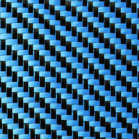 210g Blue 2x2 Twill 3k Carbon Fibre Cloth (1000mm) Thumbnail