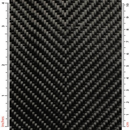 210g V-Weave 2x2 Twill 3k Carbon Fibre Cloth