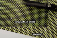210g 3x1 Twill 3k Carbon Kevlar Cured Laminate Sample Thumbnail