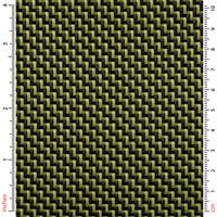 210g 3x1 Twill 3k Carbon Kevlar Cloth Thumbnail