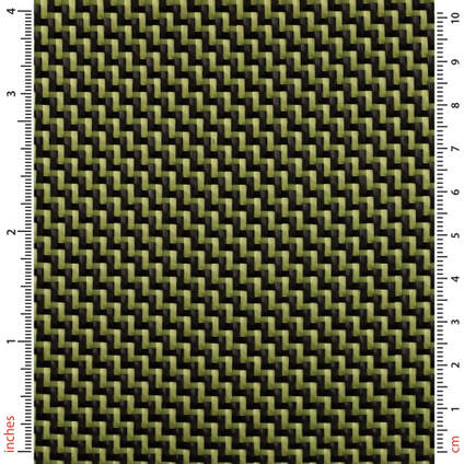 210g 3x1 Twill 3k Carbon Kevlar Cloth