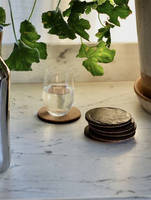 Coffee Bean Shell and Bio Resin Coasters by Buna BF Thumbnail