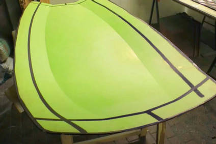 Completed Mould for eFoil by Bruce Creations