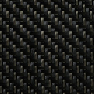 200g 2x2 Twill Carbon Black Twaron Cloth (1000mm) Thumbnail