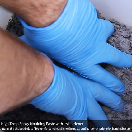 Mixing EMP160 Epoxy Laminating Paste / Putty / Dough