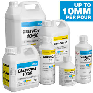 GlassCast 10 Clear Epoxy Casting Resin Thumbnail