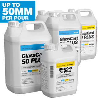 GlassCast 50 PLUS Super Deep Cast Epoxy Resin Thumbnail