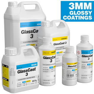 GlassCast 3 Clear Epoxy Coating Resin Thumbnail