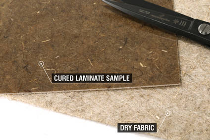 300g Non-Woven Flax Fibre Mat