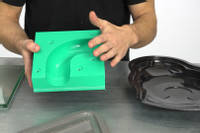 Suitable moulds for prepreg use