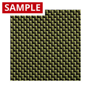 210g 3x1 Twill 3k Carbon Kevlar - SAMPLE Thumbnail