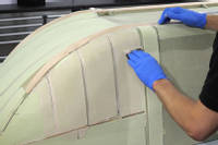 Skim with car body filler