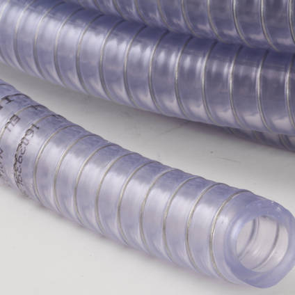 1/2" I.D. Wire Reinforced Vacuum Hose Coiled