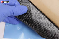 XC130 210g 2x2 Twill 3k Prepreg Carbon Fibre Fingers Thumbnail