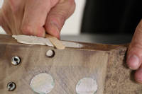 Blank-off or fill any holes