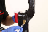 Mix and apply three additional clear layers